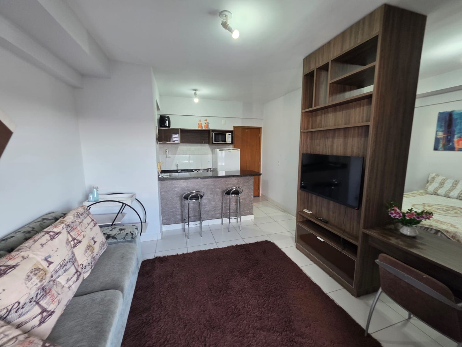 Apartamento 1 quarto Mobiliado Residencial Santorini Setor Bueno
